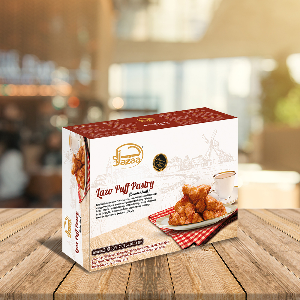 LAZO PUFF PASTRY 200G