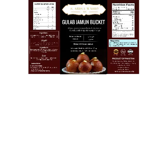 [SAW114] Gulab Jamun Bucket