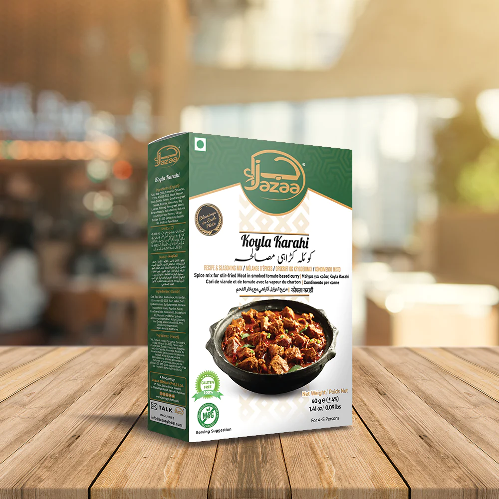 [JZ132] KOYLA KARAHI RECIPE MIX 40G 